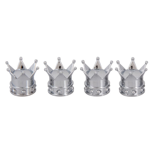 Crown Modified Tire Valve Cap - 4pcs