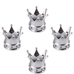 Crown Modified Tire Valve Cap - 4pcs