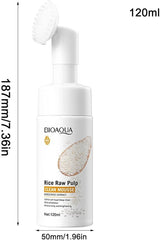 Rice Extract Cleansing Mousse (120ml):