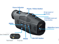 Hd Infrared Night Vision No Light 1080P