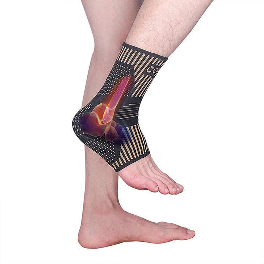 Premium Copper Ion Ankle Support for Running & Basketball