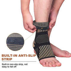 Premium Copper Ion Ankle Support for Running & Basketball