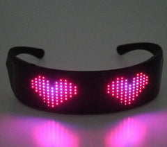 LED Display Glasses for Ultimate DJ Music Parties