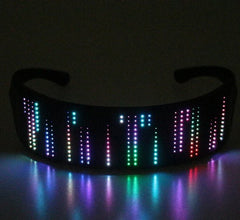 LED Display Glasses for Ultimate DJ Music Parties