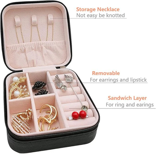 Elegance in a Box: Petite Jewelry Case for Rings